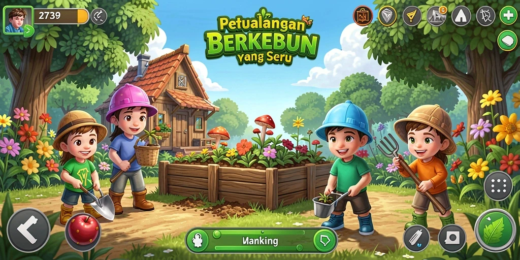 Tampilan gameplay menarik dari 2739 saat bertani.