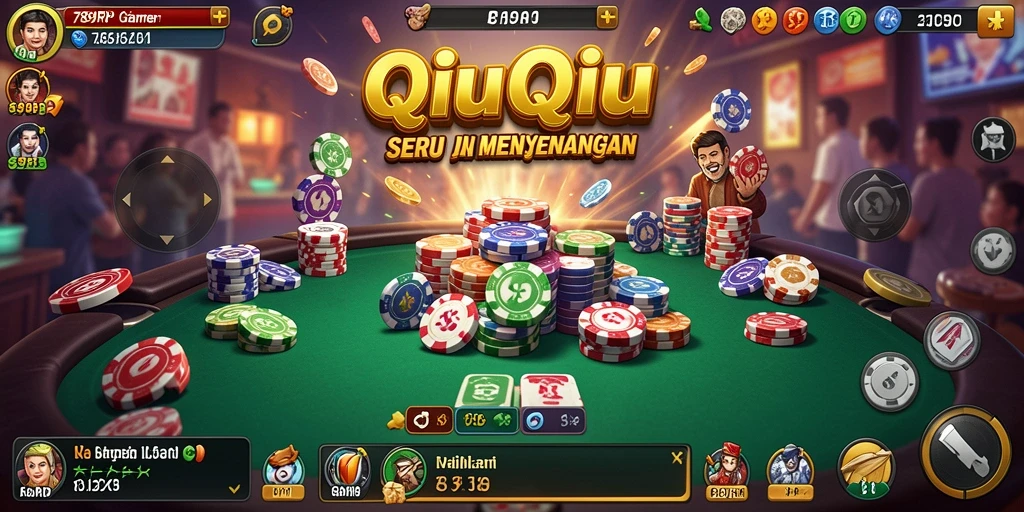 Screenshot gameplay QiuQiu di 789RP yang seru