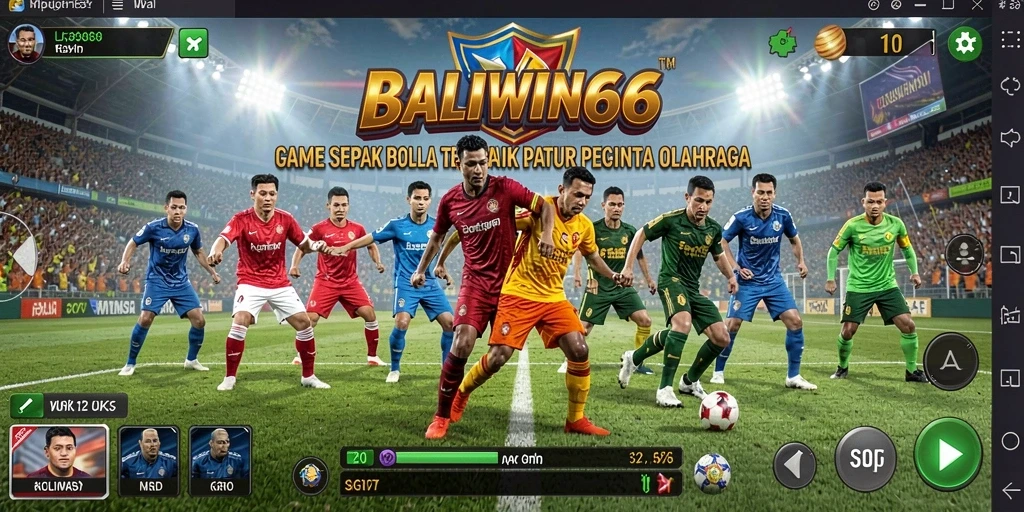 Tampilan gameplay BALIWIN66 yang seru dan menarik.