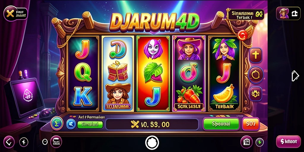 Tampilan gameplay DJARUM4D yang memikat dan interaktif.