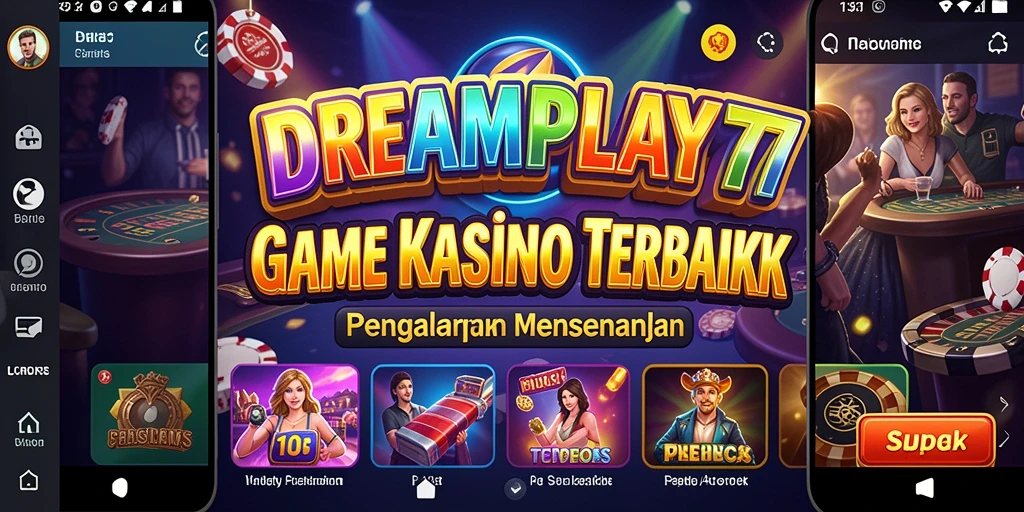 Screenshot utama dari gameplay Kasino yang menarik dan menegangkan.