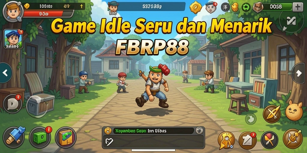 Tampilan gameplay santai di FBRP88 yang menarik dan interaktif.