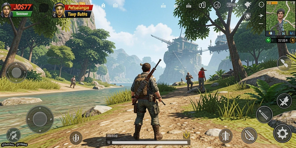 Gameplay <strong>JOS77</strong> menampilkan eksplorasi mendalam di dunia terbuka yang menakjubkan.