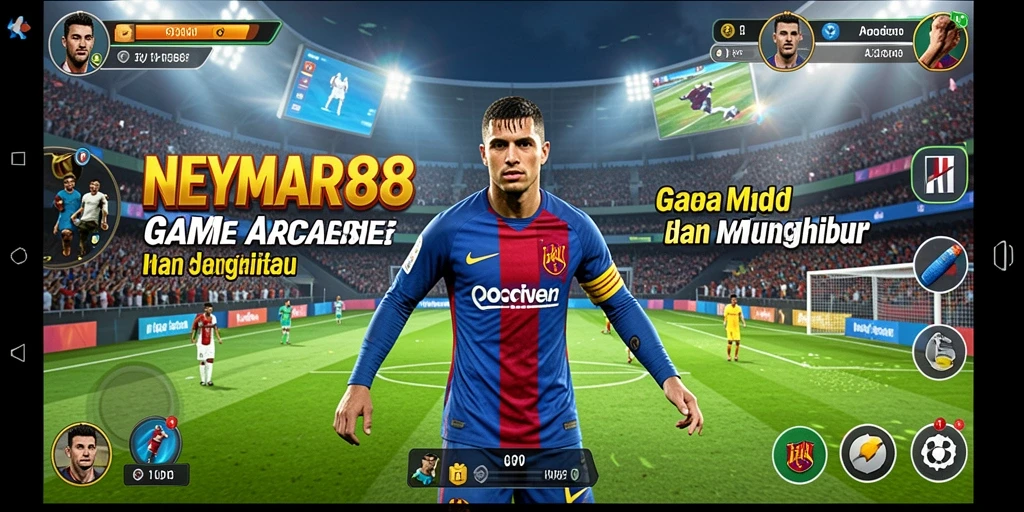 Tampilan gameplay seru dari NEYMAR88 yang penuh aksi.