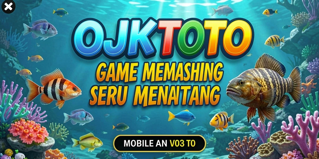 Tampilan gameplay OJKTOTO dengan berbagai lokasi memancing yang indah.