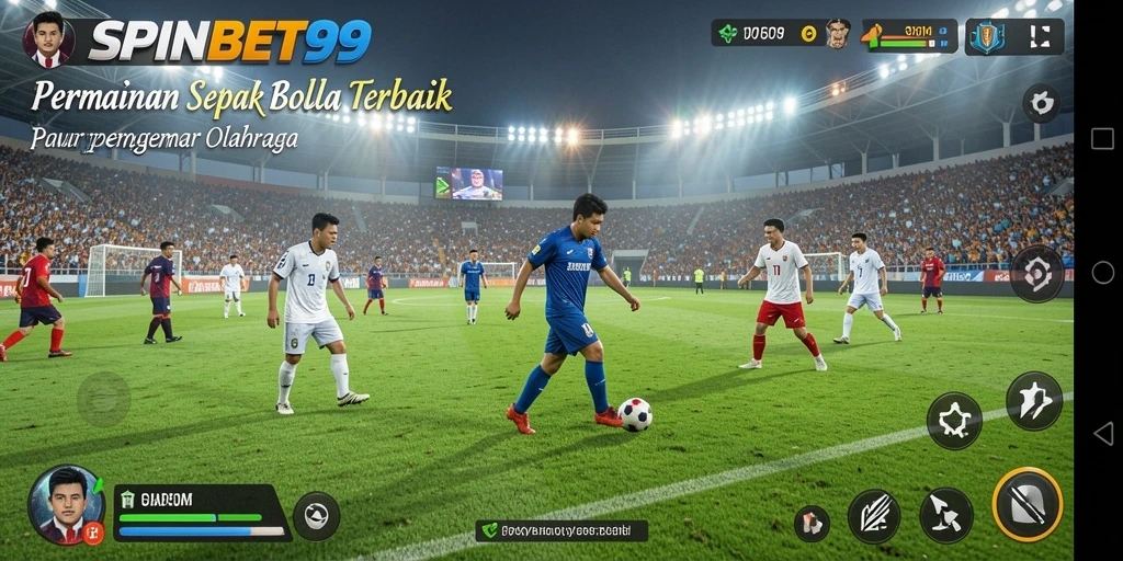 Tampilan gameplay seru dari SPINBET99 dengan pemain yang bertanding.
