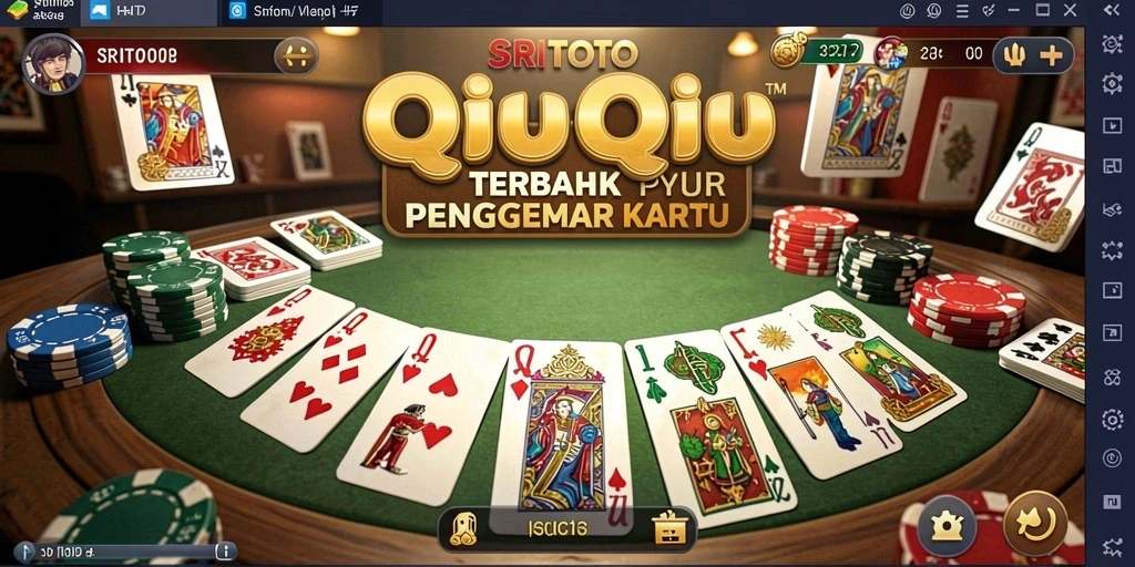 Tampilan gameplay QiuQiu yang menarik di SRITOTO.