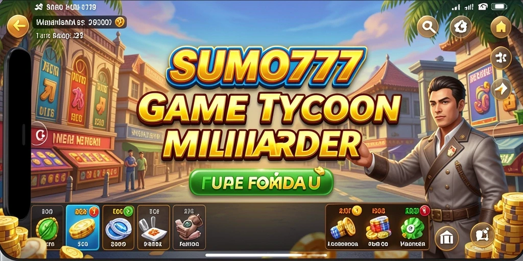 Tampilan gameplay menegangkan dan mengasyikkan dari SUMO777.